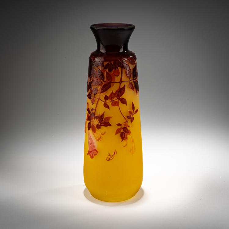 Bild 2 zu Objekt, Vase 'Trompette de Virginie', 1925-26, Gall&eacute;, Nancy, 182A 139