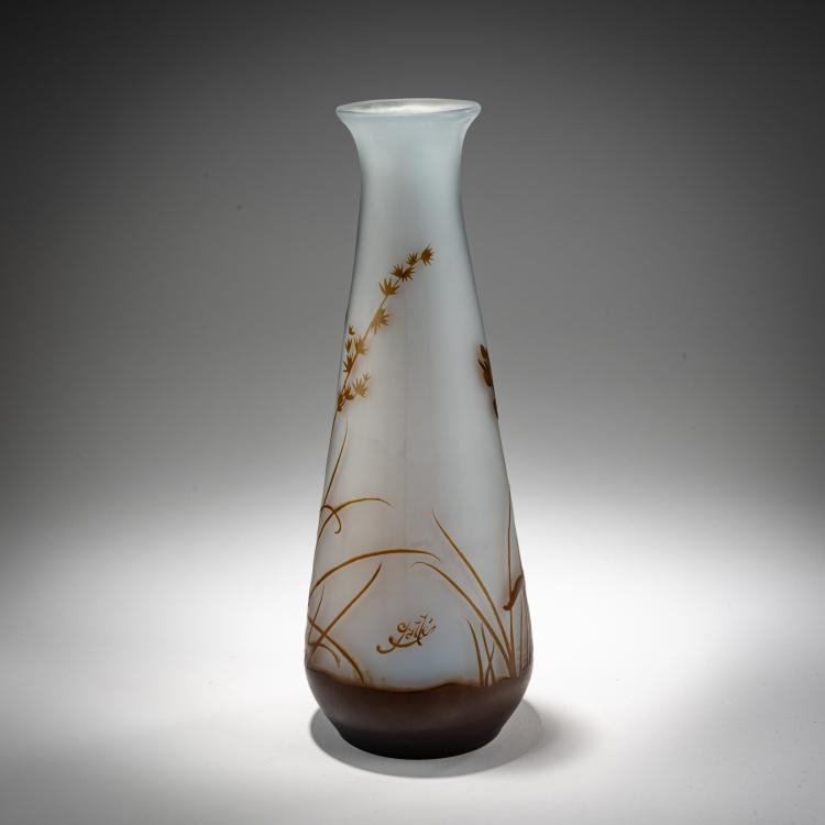 Bild 1 zu Objekt, Vase 'Orchid&eacute;es', 1908-20, Gall&eacute;, Nancy, 182A 125