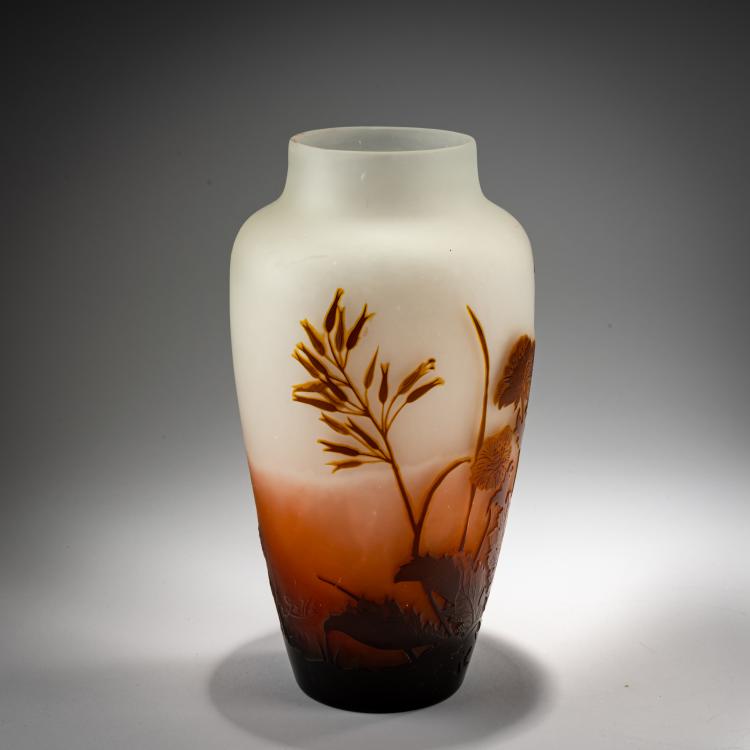 Bild 1 zu Objekt, Vase 'An&eacute;mones', 1908-20, Gall&eacute;, Nancy, 182A 126