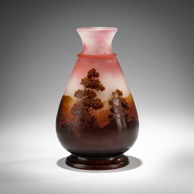 Bild 1 zu Objekt, Kleine Vase 'Paysage', 1908-20, Gall&eacute;, Nancy, 182A 127