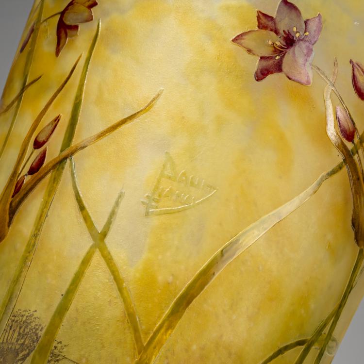 Bild 3 zu Objekt, Gro&szlig;e Vase 'Montbretias', 1905-10, Henri Berg&eacute;, Daum Fr&egrave;res, Nancy, 182A 28