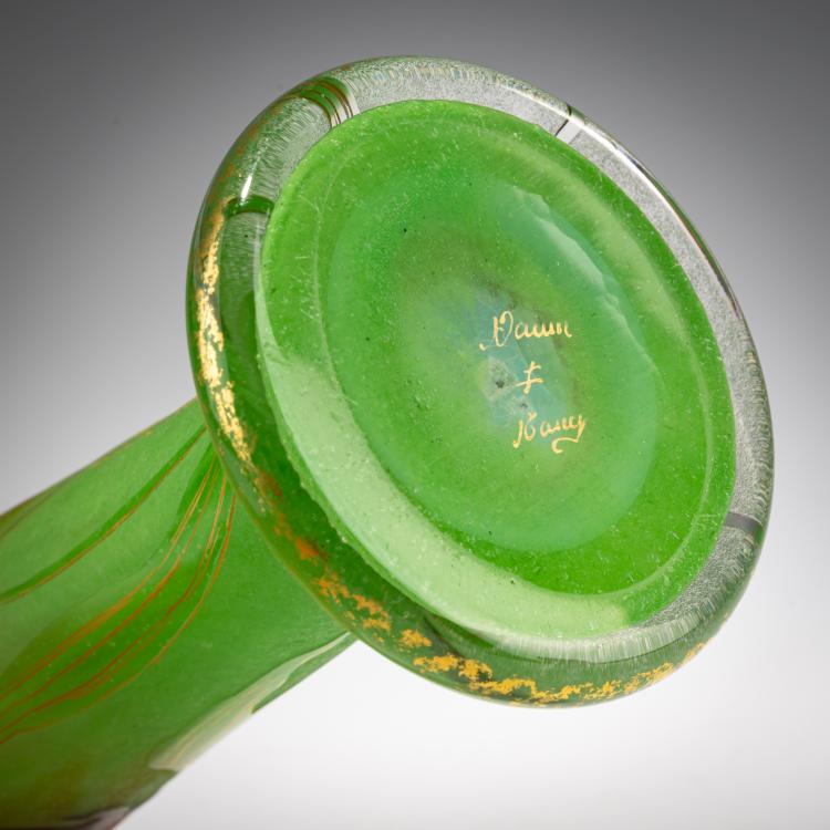 Bild 3 zu Objekt, Vase 'Tulipes', c. 1900, Daum Fr&egrave;res, Nancy, 182A 16