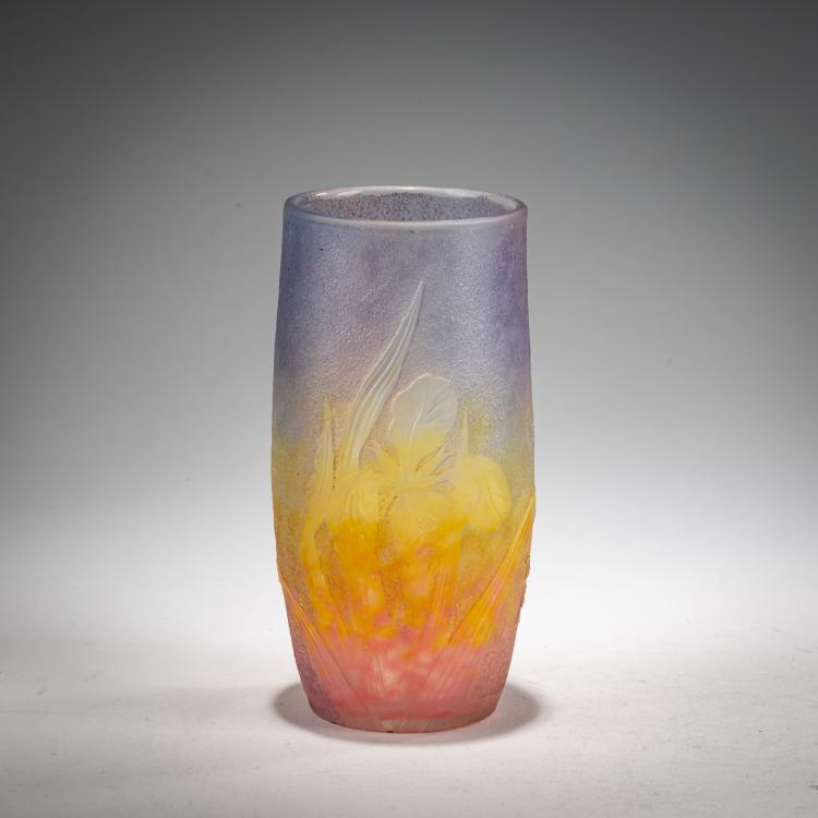 Hauptbild zu Objekt, Tumbler 'Iris', c. 1900, Daum Fr&egrave;res, Nancy, 182A 18
