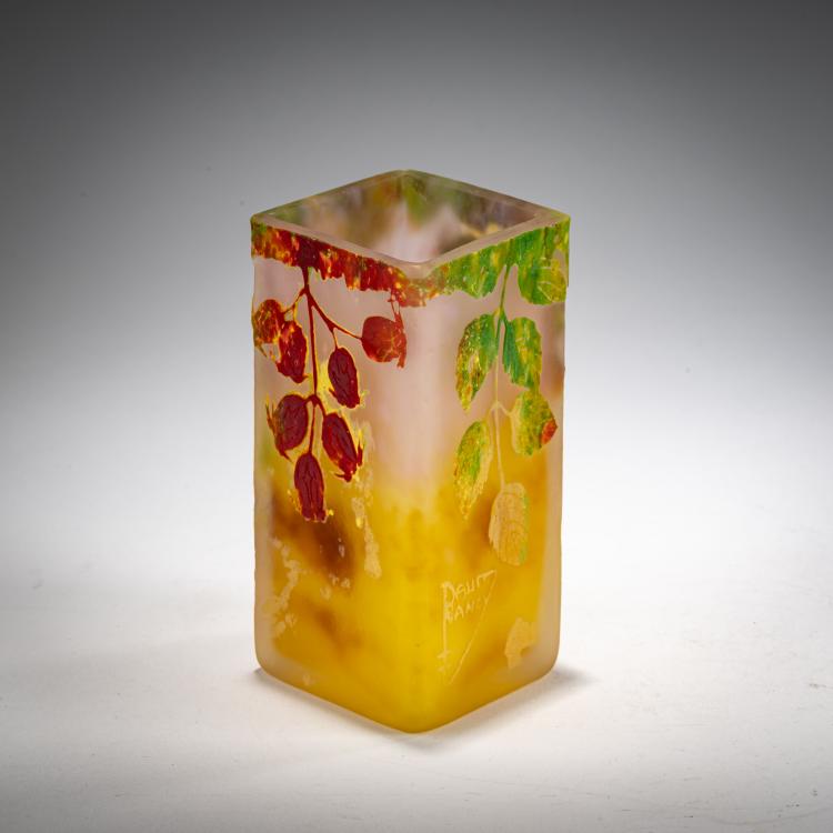Bild 2 zu Objekt, Vase 'Eglantines', c. 1910, Daum Fr&egrave;res, Nancy, 182A 57