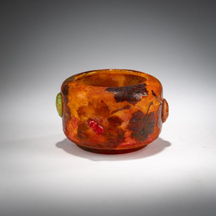 Bild 1 zu Objekt, Vase 'Ch&ecirc;ne d'automne', 1901-02, Daum Fr&egrave;res, Nancy, 182A 19