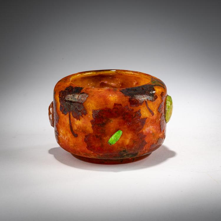 Bild 3 zu Objekt, Vase 'Ch&ecirc;ne d'automne', 1901-02, Daum Fr&egrave;res, Nancy, 182A 19