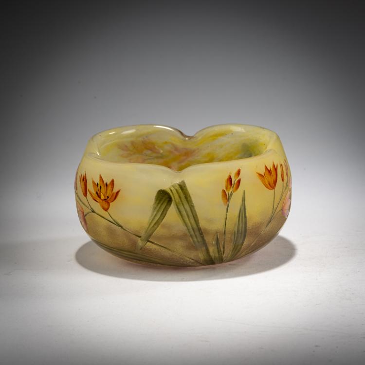 Bild 2 zu Objekt, Schale 'Montbretias', 1905-10, Henri Berg&eacute;, Daum Fr&egrave;res, Nancy, 182A 29