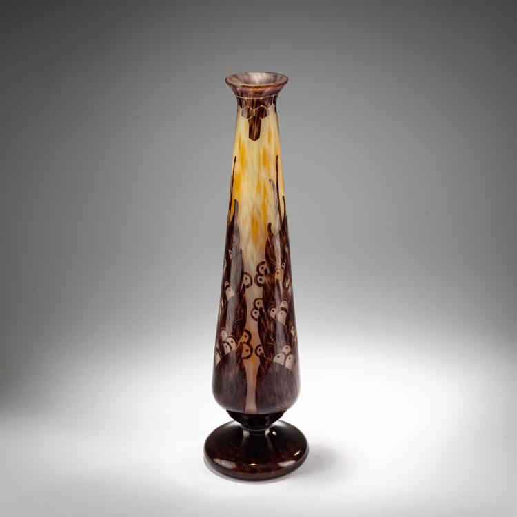 Bild 1 zu Objekt, Vase 'Lauries', 1924-27, Schneider, Epinay-sur-Seine, 182A 180