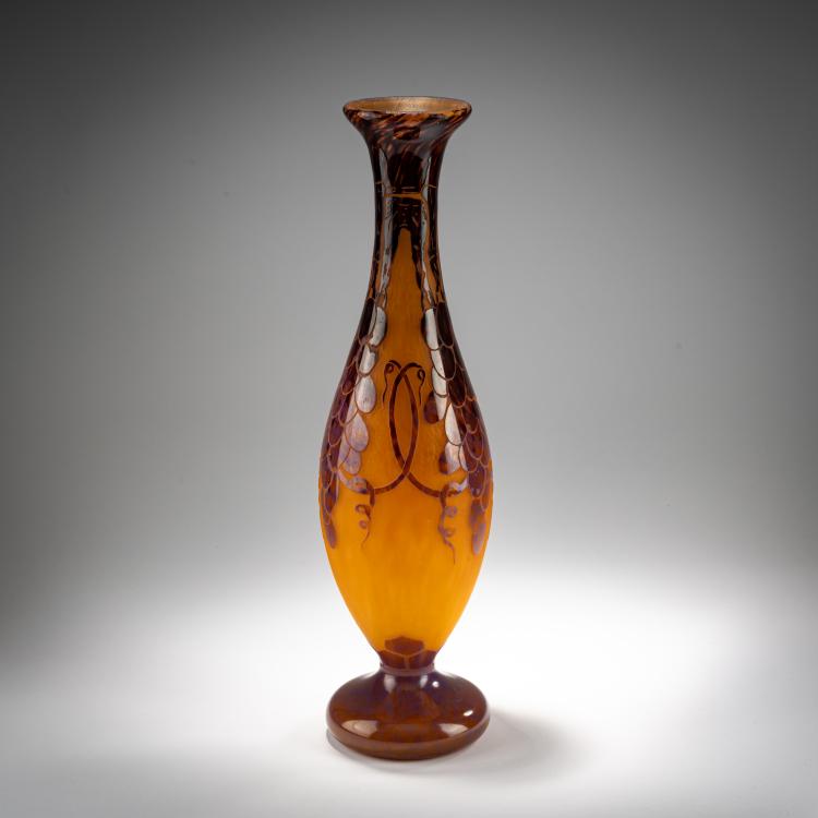 Bild 1 zu Objekt, Vase 'Raisins', 1918-20, Schneider, Epinay-sur-Seine, 182A 172