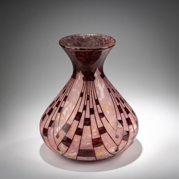 Bild 1 zu Objekt, Vase 'Colliers' 1927-28, Schneider, Epinay-sur-Seine, 182A 182
