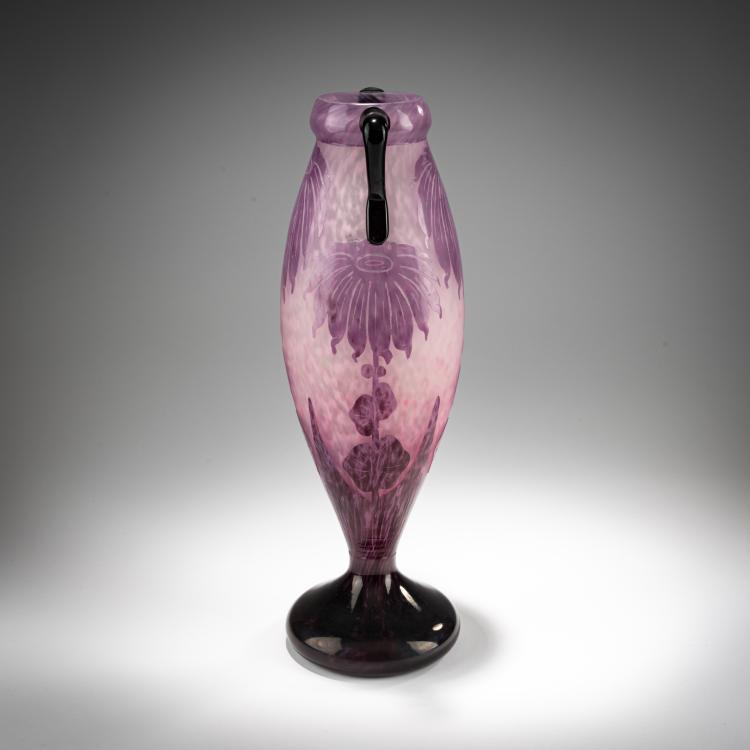 Bild 1 zu Objekt, Henkelvase 'Dahlias', 1923-26, Schneider, Epinay-sur-Seine, 182A 178