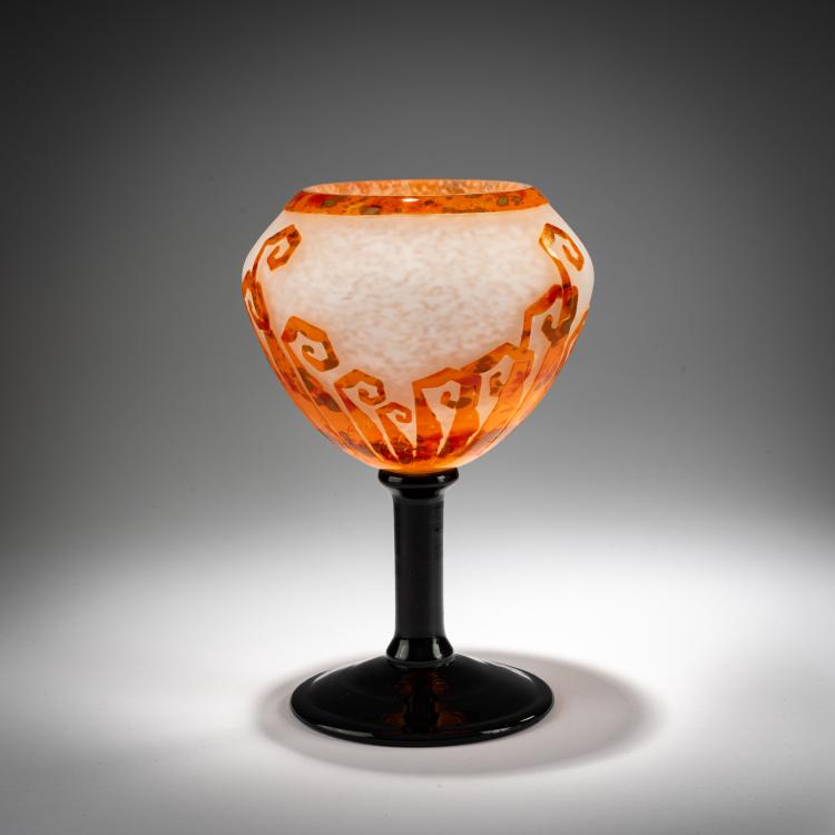 Bild 1 zu Objekt, Vase 'Foug&egrave;res' 1927-28, Schneider, Epinay-sur-Seine, 182A 183