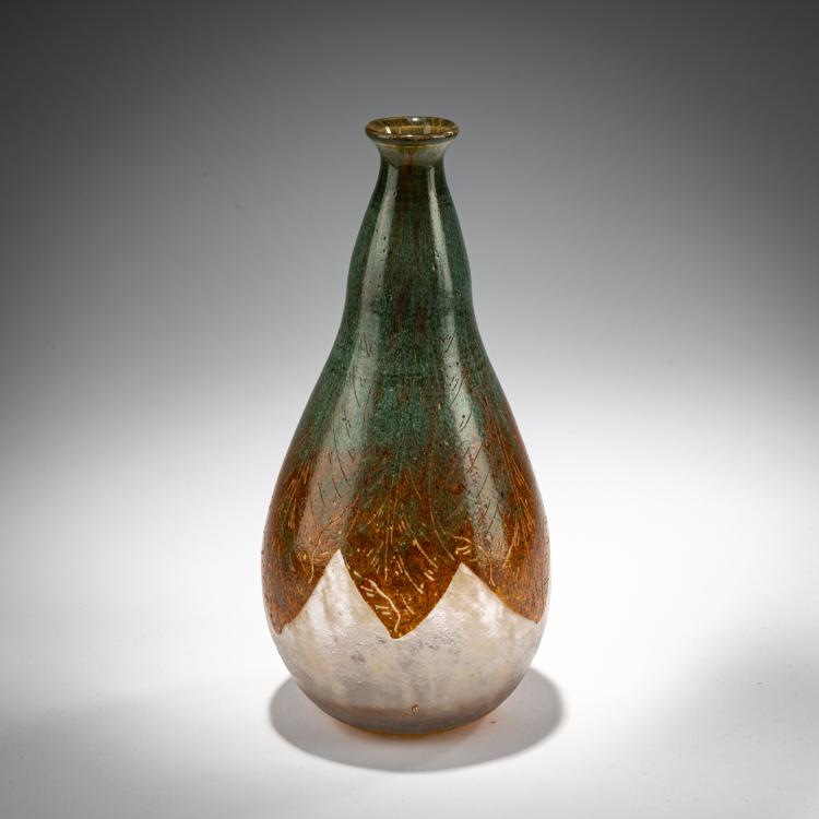 Bild 1 zu Objekt, Vase 'Feuilles d'Oseille', 1918-21, Schneider, Epinay-sur-Seine, 182A 174