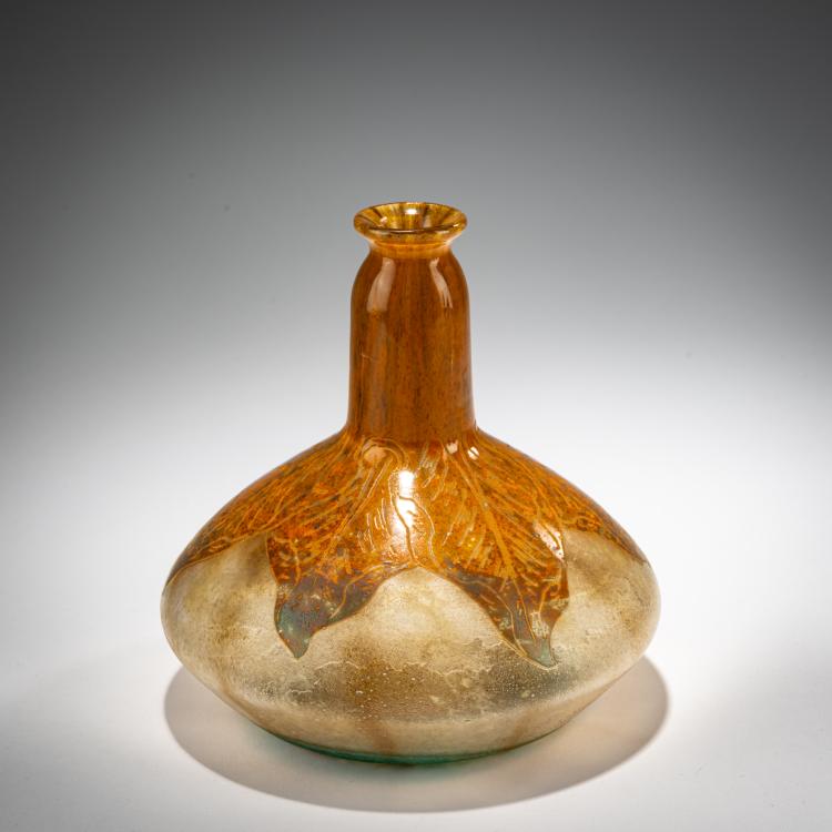 Bild 1 zu Objekt, Vase 'Feuilles d'Oseille', 1918-21, Schneider, Epinay-sur-Seine, 182A 175