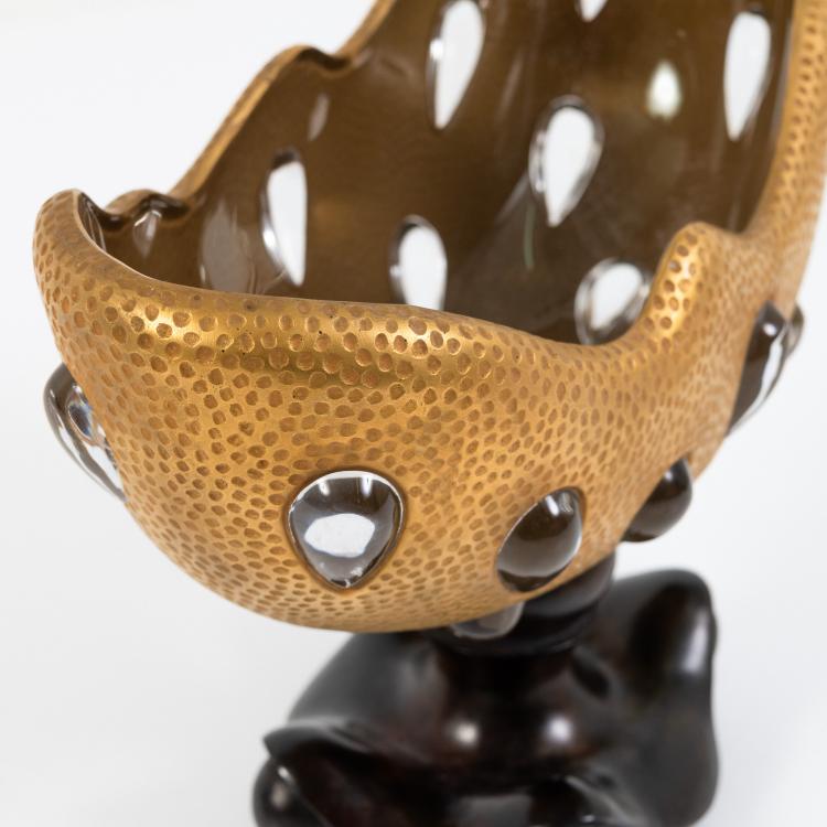 Bild 4 zu Objekt, Bowl 'Lacrima', 1991 (design), Andr&eacute; Dubreuil, Cristallerie Daum, Paris, 182C 981