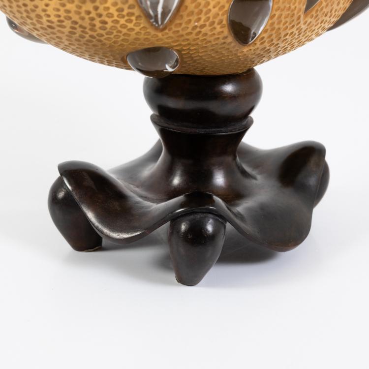 Bild 6 zu Objekt, Bowl 'Lacrima', 1991 (design), Andr&eacute; Dubreuil, Cristallerie Daum, Paris, 182C 981