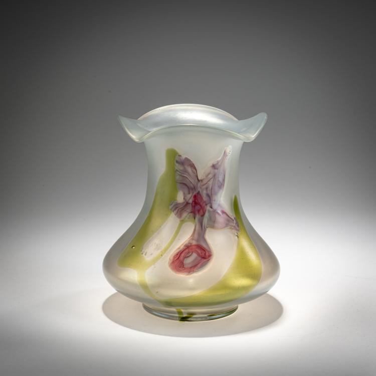 Hauptbild zu Objekt, 'Marqueterie'-Vase, 1901-03, Karl Schmoll von Eisenwerth, Poschinger, Ferdinand, Buchenau, 182A 245