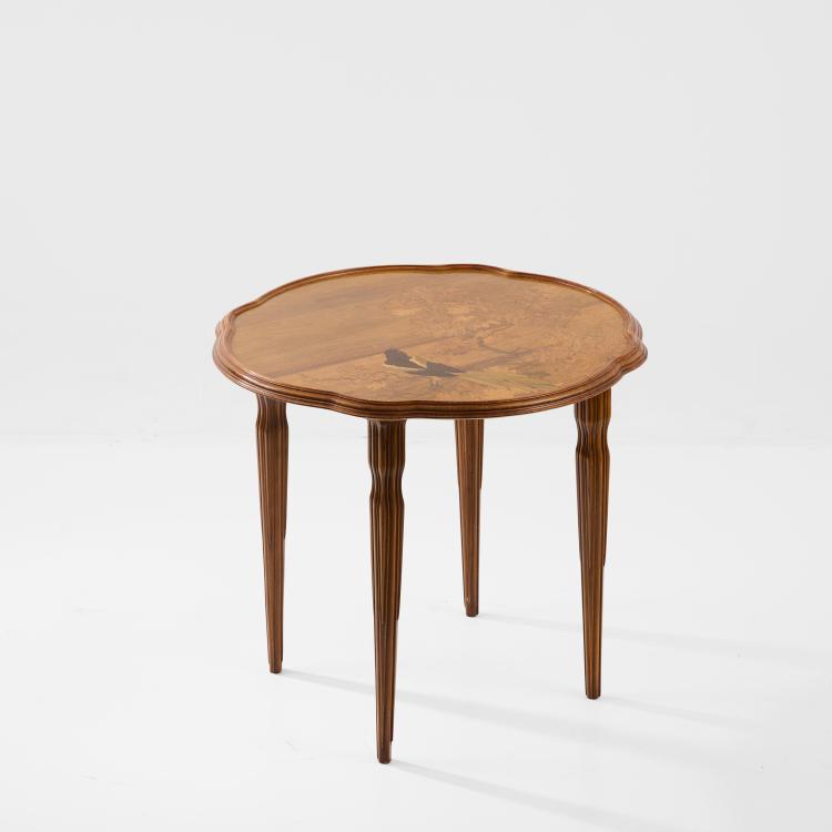 Bild 1 zu Objekt, Tea table 'Pie', c. 1900, Emile Gall&eacute;, Gall&eacute;, Nancy, 182A 304