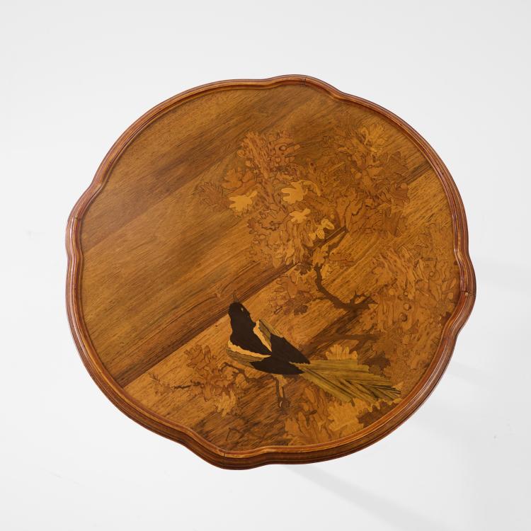 Bild 3 zu Objekt, Tea table 'Pie', c. 1900, Emile Gall&eacute;, Gall&eacute;, Nancy, 182A 304