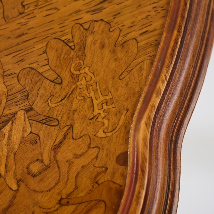 Bild 4 zu Objekt, Tea table 'Pie', c. 1900, Emile Gall&eacute;, Gall&eacute;, Nancy, 182A 304