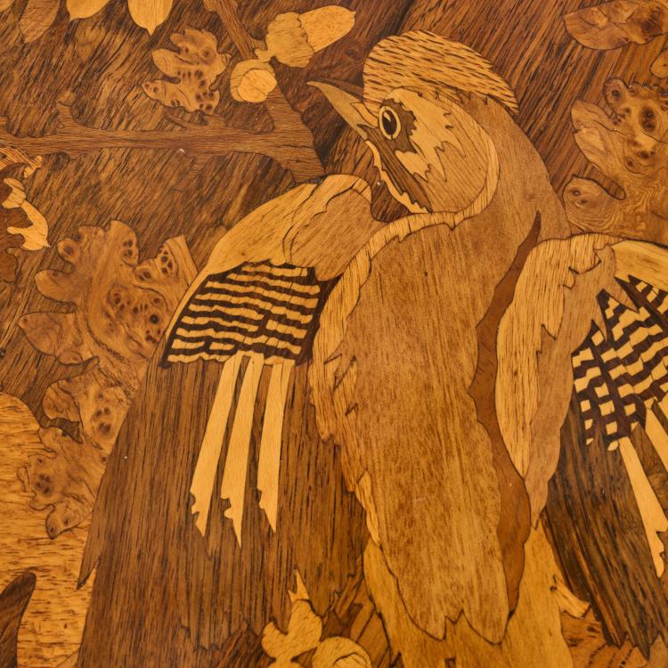 Bild 3 zu Objekt, Tea table 'Oiseau', c. 1900, Emile Gall&eacute;, Gall&eacute;, Nancy, 182A 305