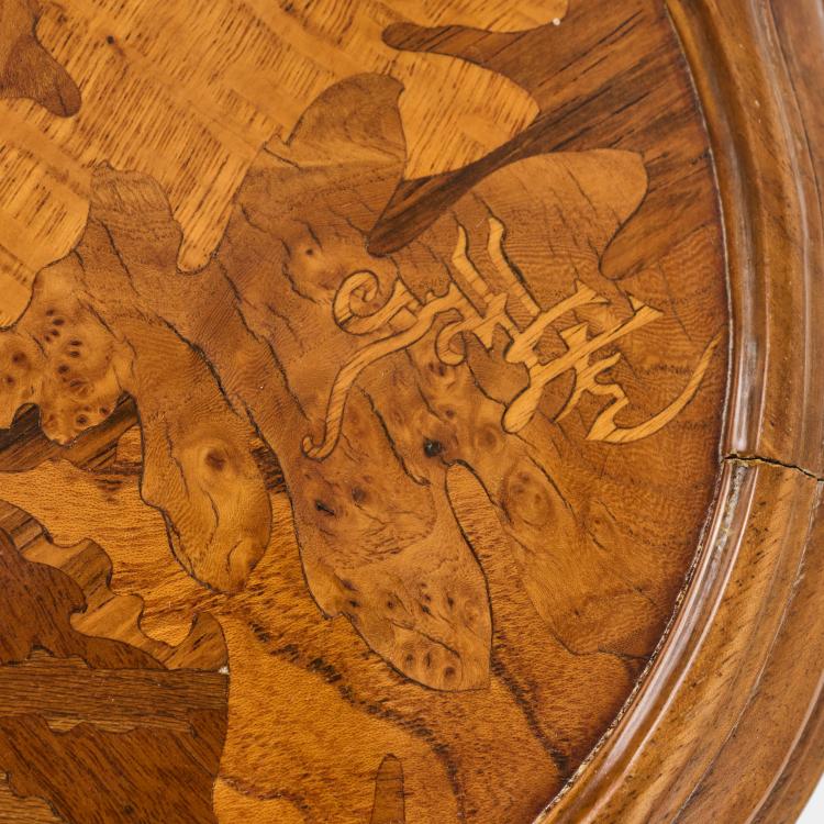 Bild 4 zu Objekt, Tea table 'Oiseau', c. 1900, Emile Gall&eacute;, Gall&eacute;, Nancy, 182A 305