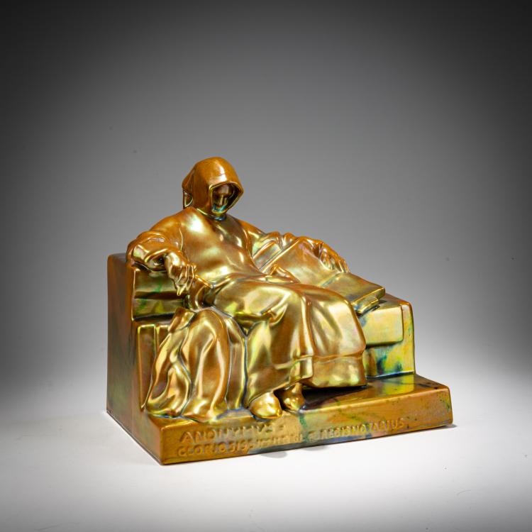 Hauptbild zu Objekt, 'Anonymous', 1925-70, Zsolnay, Pecs, 182A 367