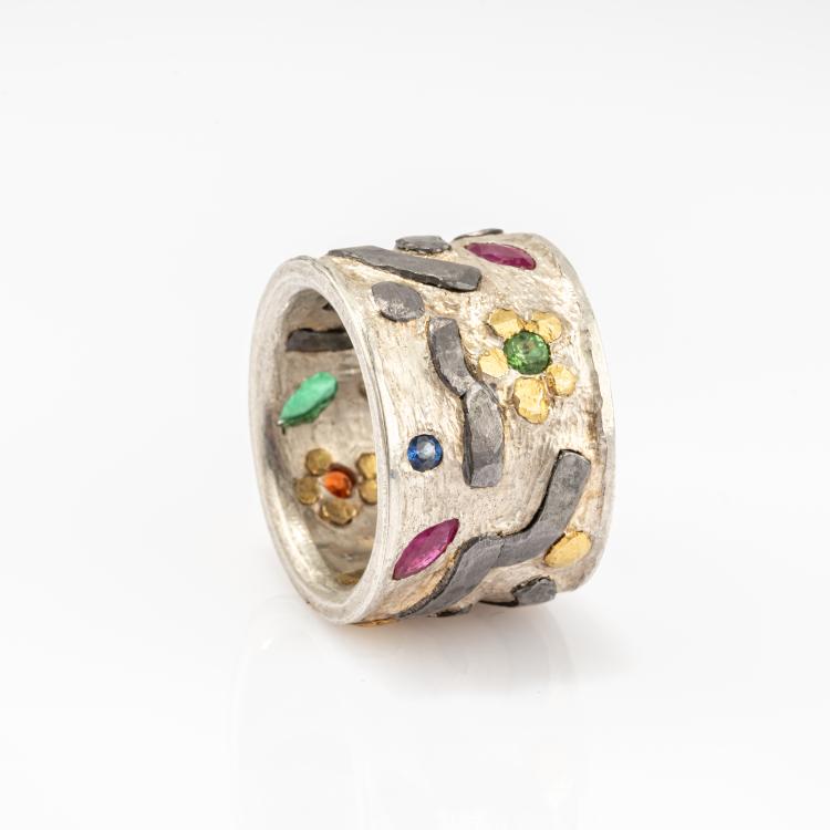 Bild 1 zu Objekt, Ring 'Hallo Fr&uuml;hling (Hello Spring)', 2021, Peter Hassenpflug, 182D 1034