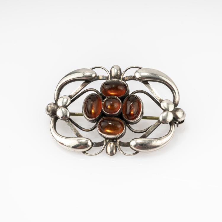 Hauptbild zu Objekt, Brooch, 1914 (design), Jensen, Georg, Kopenhagen / Copenhagen, 182D 1076