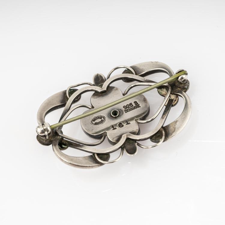 Bild 1 zu Objekt, Brooch, 1914 (design), Jensen, Georg, Kopenhagen / Copenhagen, 182D 1076