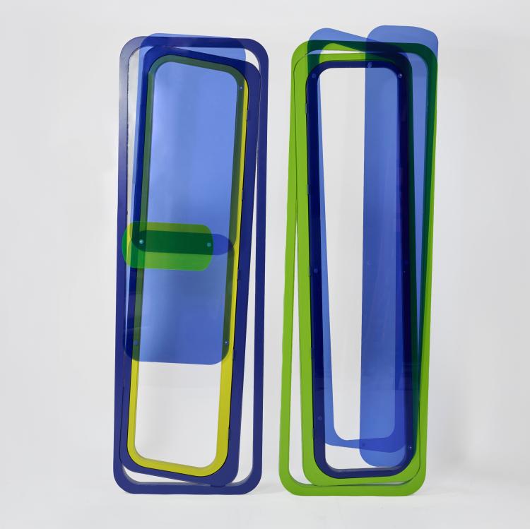 Hauptbild zu Objekt, Wandskulptur 'B1 Studio Window', 2004, Tobias Rehberger, 183C 840