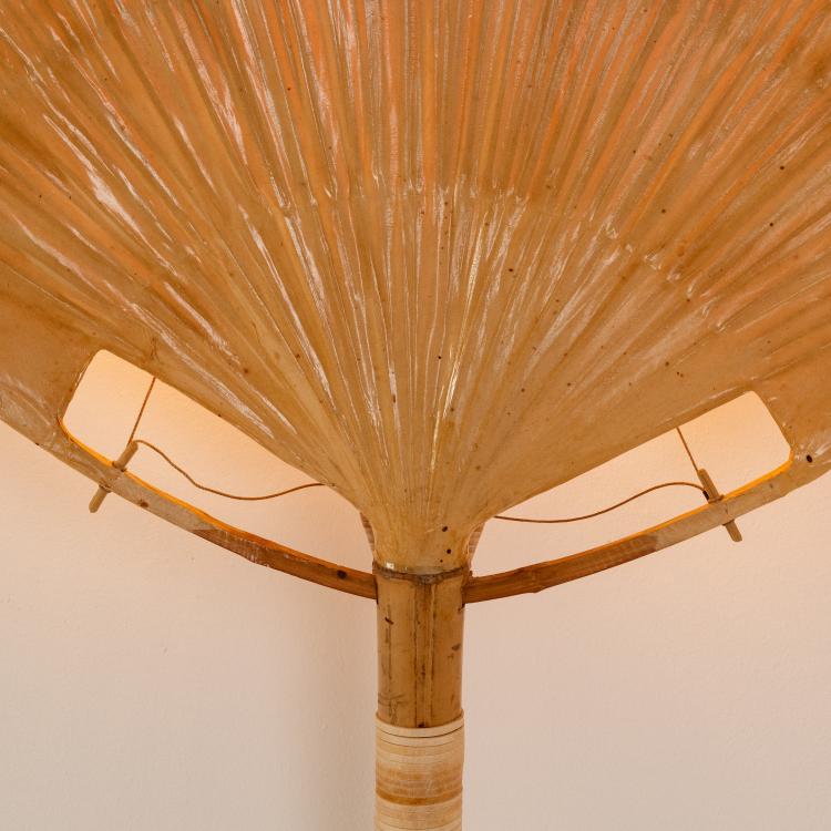 Bild 1 zu Objekt, 'Uchiwa I' floor lamp, 1973 (design), Ingo Maurer, Design M Ingo Maurer, M&uuml;nchen / Munich, 182C 774