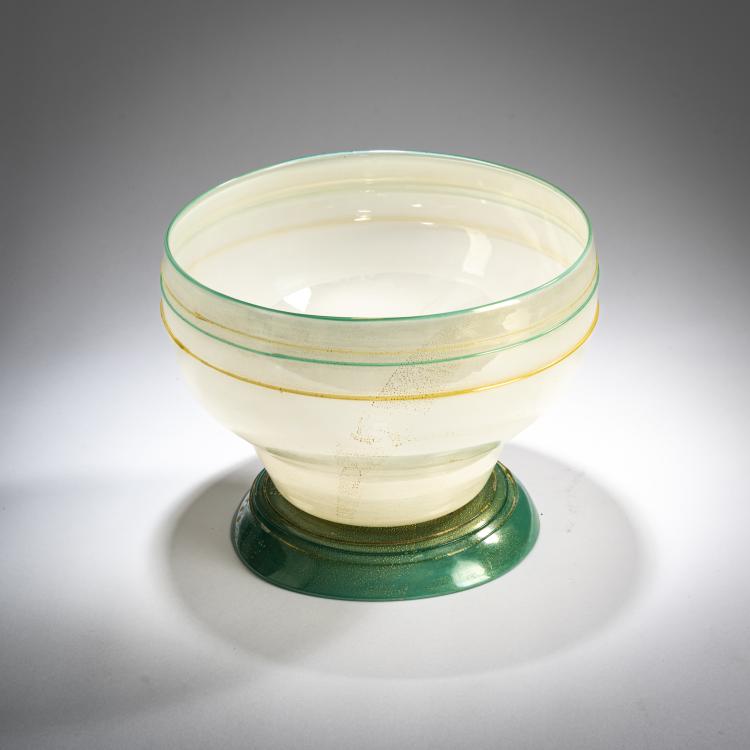 Bild 1 zu Objekt, Vase 'Incamiciato', 1930/31, Carlo Scarpa, Cappellin, M.V.M., Murano, 183B 681