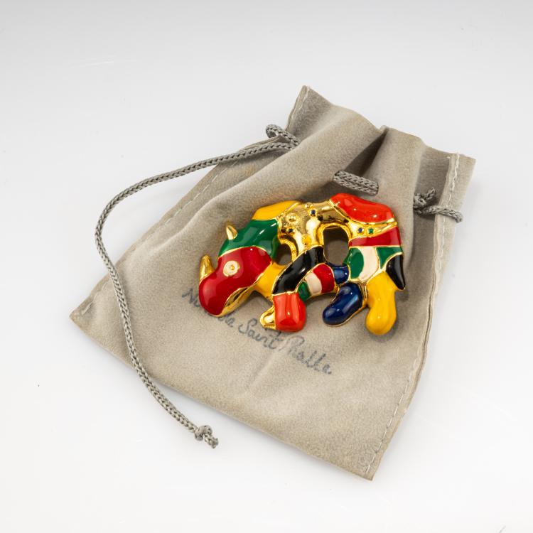 Bild 1 zu Objekt, Brooch 'Ryno', 1998, Niki de Saint Phalle, 182D 1063