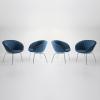 Four 'Pot chairs - 3318', 1959 (design)