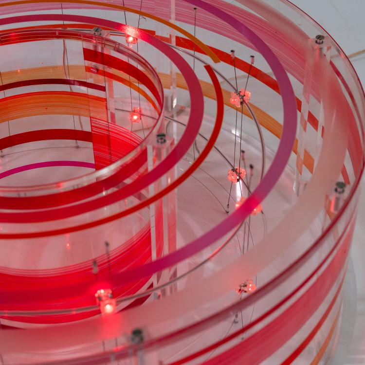 Bild 3 zu Objekt, Lichtobjekt 'Farbring - Radiant', 2011 (Entwurf), Susanne Rottenbacher, Rottenbacher, Susanne, 183A 659