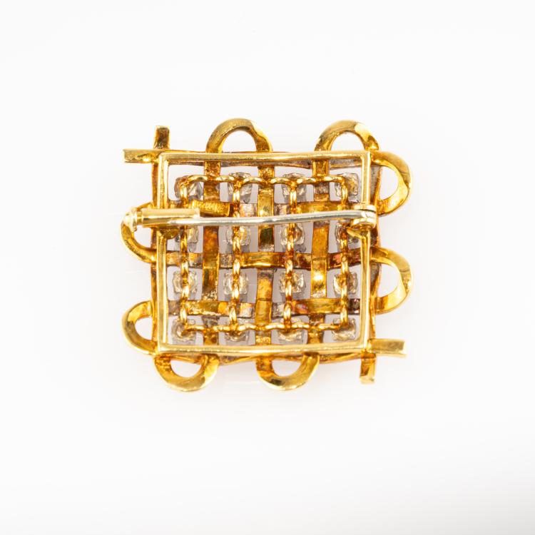 Bild 1 zu Objekt, Brooch with diamonds, 1960s, Franco Cannilla, 182D 1022