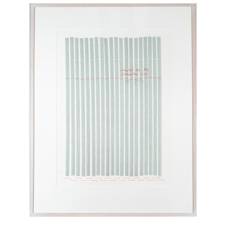 Bild 1 zu Objekt, 'Countdown 2000', 1981, Joseph Beuys, Committee 2000, Munich (Publ.), 183C 940