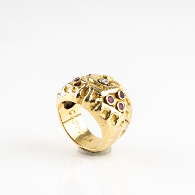 Bild 3 zu Objekt, Unikat-Ring, 1950er Jahre, Franco Cannilla, Masenza Rom / Rome, 182D 1021