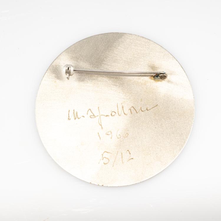 Bild 1 zu Objekt, Brosche, 1966, Marina Apollonio, 182D 1002