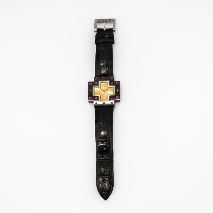 Bild 1 zu Objekt, Unique ladies' watch 'Madonna', S&eacute;vign&eacute;, M&uuml;nchen / Munich, 182D 1129
