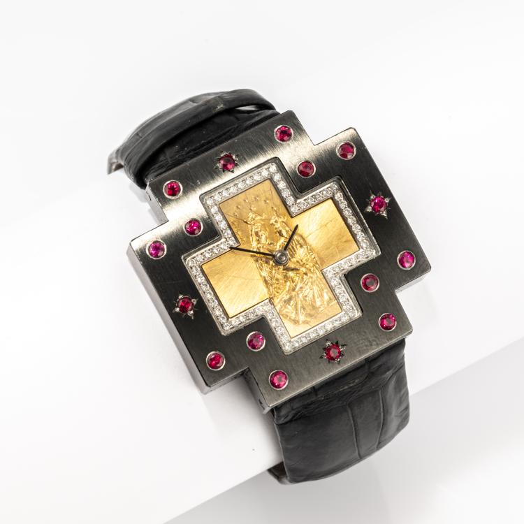 Bild 3 zu Objekt, Unique ladies' watch 'Madonna', S&eacute;vign&eacute;, M&uuml;nchen / Munich, 182D 1129