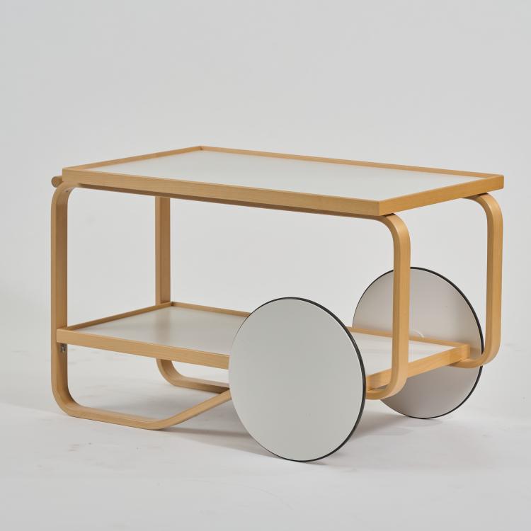 Bild 2 zu Objekt, Serving trolley '901', 1936 (design), Alvar Aalto, Artek, Helsinki, 182B 485