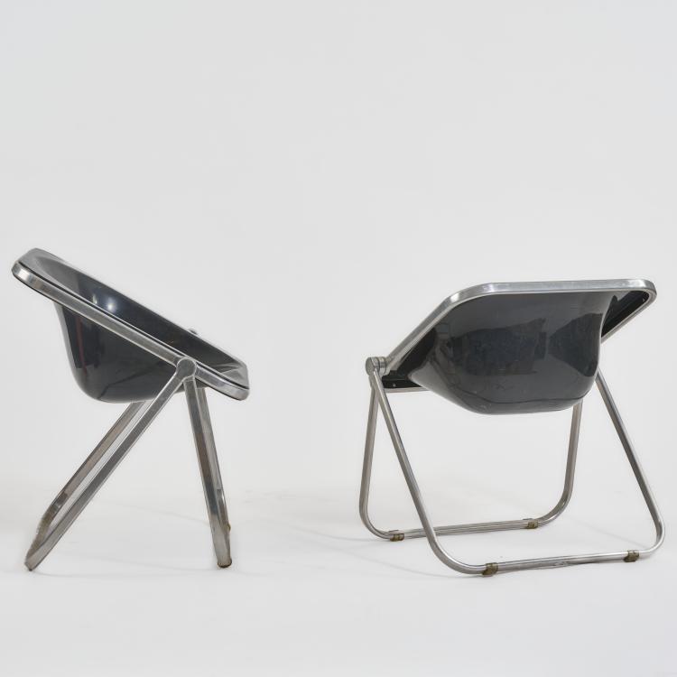 Bild 2 zu Objekt, Two folding chairs 'Plona', 1971 (design), Giancarlo Piretti, Anonima Castelli, Mailand, 182B 683