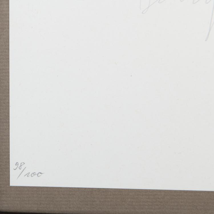 Bild 3 zu Objekt, 'Zeichnungen zu Leonardo Codices Madrid', 1975, Joseph Beuys, manus presse, Stuttgart (Publ.), 