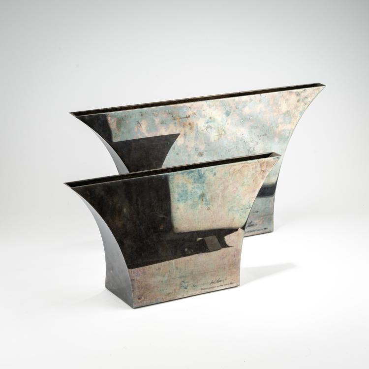 Hauptbild zu Objekt, Two vases 'Persepoli', 1970 (design), Lino Sabattini, Sabattini, Bregnano, 182C 832