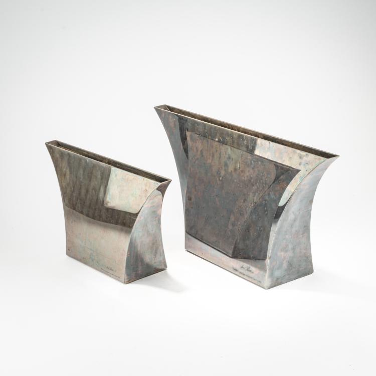 Bild 1 zu Objekt, Two vases 'Persepoli', 1970 (design), Lino Sabattini, Sabattini, Bregnano, 182C 832