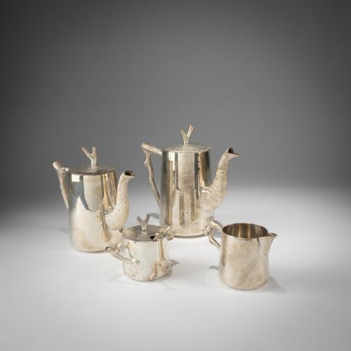 Vier Kernstücke aus der 'Bark & Branch collection', 1995 (Entwurf)