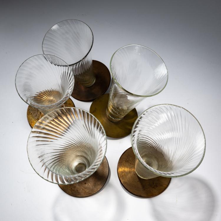 Bild 1 zu Objekt, Sieben Gl&auml;ser 'Ajeto', um 1991 (Entwurf), David Palterer,Bořek &Scaron;&iacute;pek, Ajeto, Lindava, Alterego Glas, Amsterdam, 182C 948