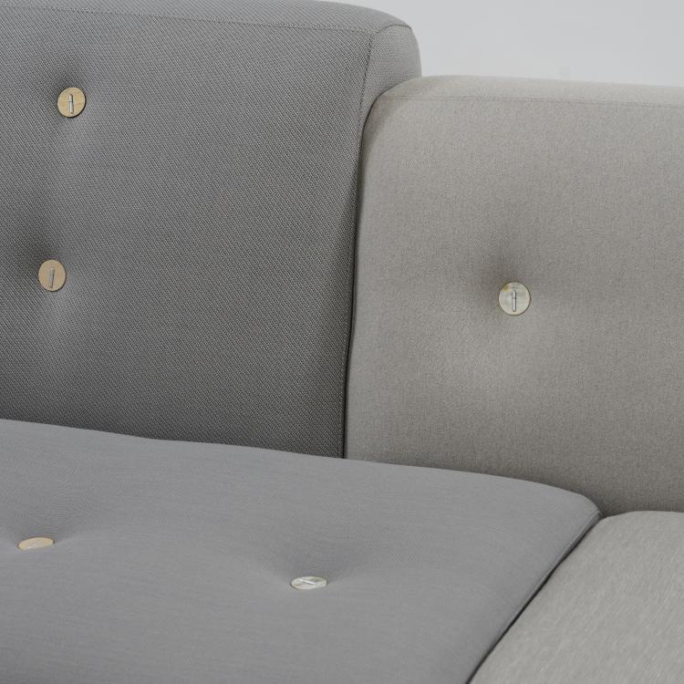 Bild 3 zu Objekt, Zweiersofa 'Polder' mit Ottoman, 2005 (Entwurf), Hella Jongerius, Vitra, Birsfelden, 182C 993